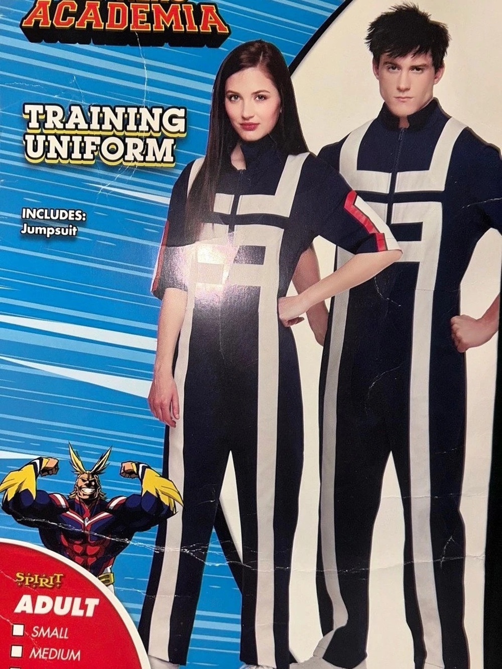 🎃 Spirit Halloween My Hero Academia Training Uniform Adult Lg Unisex